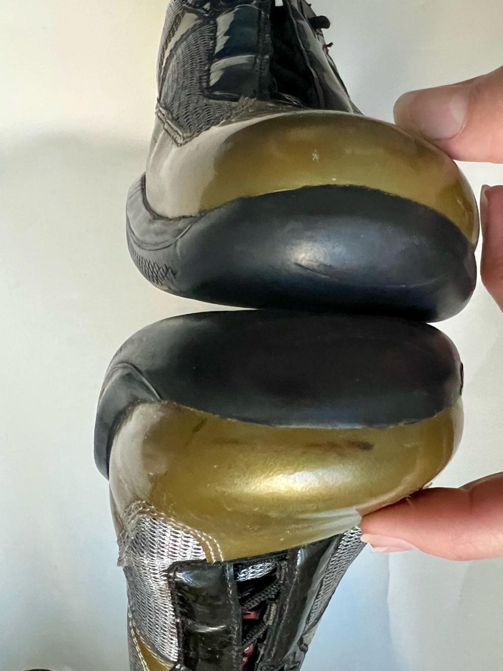 Prada Y2K vintage Leather & Mesh Sneakers - Picture 12 of 16